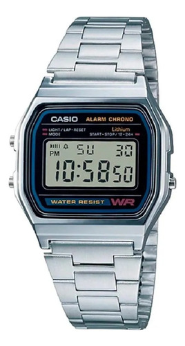 Reloj Casio A-158wa-1d Unisex 100% Original