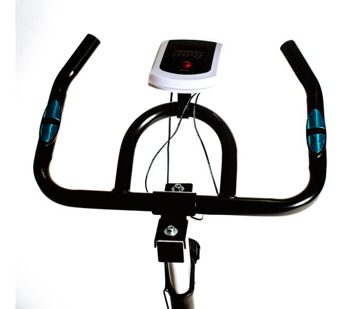 Imagen 3 de 6 de Bicicleta Fija Spinning Bf-101 Panther Pro Negra. Gravedad X