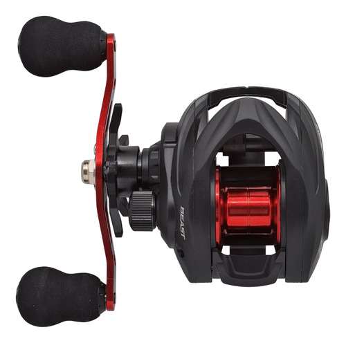 Reel Huevito Beast Red Snake 103 Baitcasting 3 Rulemanes