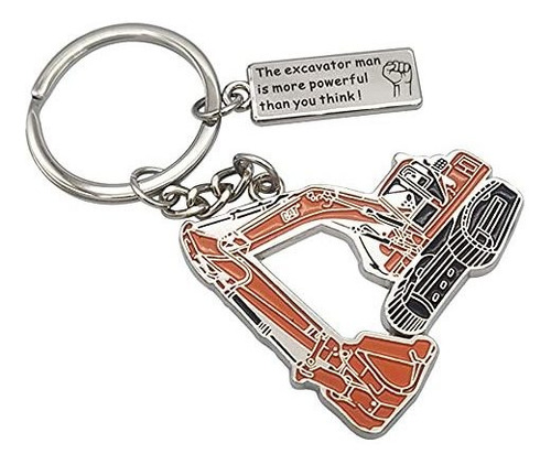 Imagen 2 de 7 de We Hangon Excavator Keychain, El Excavador Es Más Poderoso