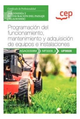 Libro Manual. Programación Del Funcionamiento Mantenimiento