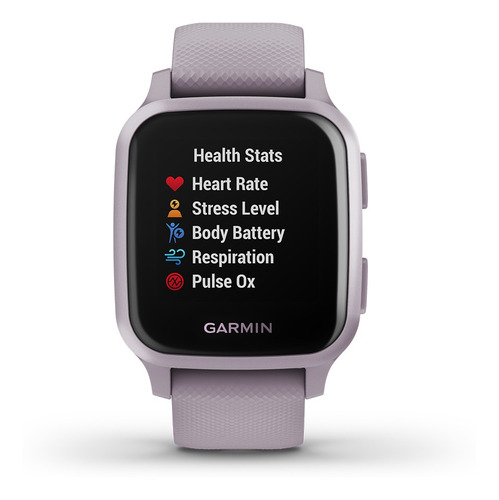Imagen 2 de 6 de Reloj Gps Multideporte Garmin Venu Sq Lila