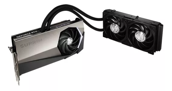 Placa de video Nvidia MSI Suprim Liquid X GeForce RTX 40 Series RTX 4090 Suprim Liquid 24GB