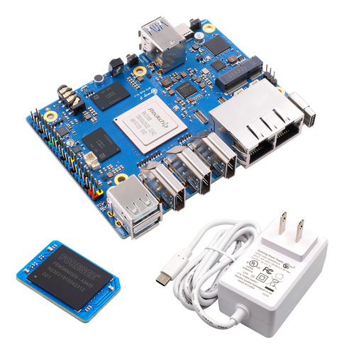 Orange Pi 5 Plus 16gb Con 256gb Emmc Rockchip Rk3588 8-core