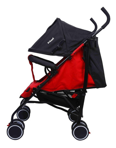 Carriola De Baston Para Bebe Fiesta Roja Prinsel  Mod. 5090