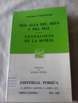 Comprar Federico Nietzsche - Mas Allá Del Bien Y Del Mal