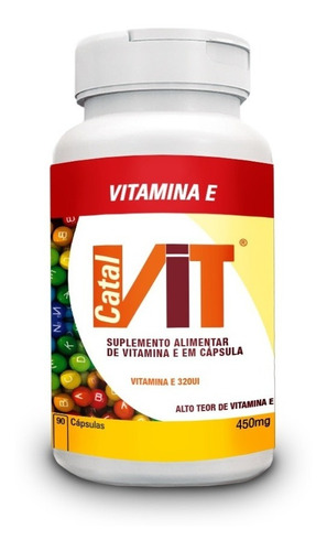 Catalvit E Catalmedic Vitamina E 320ui 90 Cápsulas De 150mg