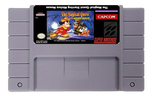 Magical Quest Starring Mickey Portugues Super Nintendo Snes