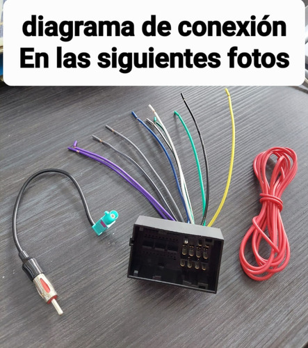 Arnes Y Adaptador Antena Estereo Ram 2500 Años 2014 Al 2021