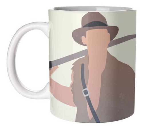 Taza De Ceramica Indiana Jones