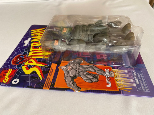 Rhino Spiderman Retro Marvel Legends Animated Series 21cms (Usado)