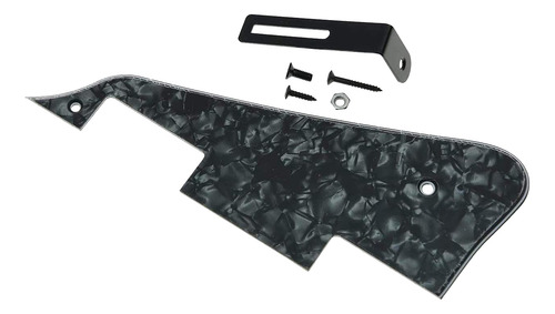 Protector De Guitarra Black Pearl Lp Con Soporte Negro Para