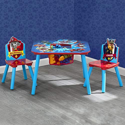 Juego de mesa y silla para niños Delta Children tt89501pw de Paw Patrol color paw patrol