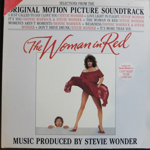   Vinilo Stevie Wonder Soundtrack The Woman In Red  Bte1