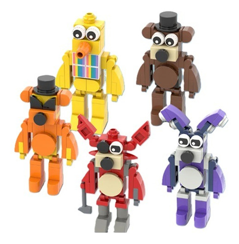 Figuras Five Nights At Freddys Bloques Para Armar 