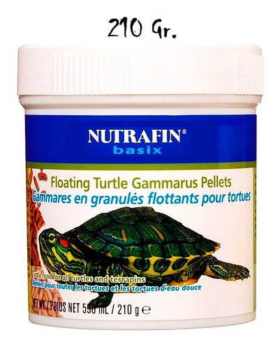 Nutrafin Basix Granulos Flotantes Para Tortugas 210 Gr.