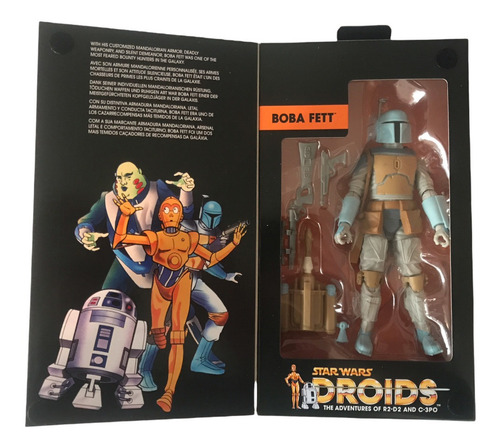 Boba Fett Droids Target Exclusive Star Wars Black Series 6pg (Usado)