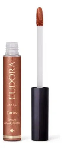 Eudora Make Batom Líquido Turbo Glitter Magic Nude 5,2ml