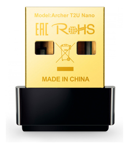 Adaptador Tp-link Archer T2u Nano Ac600 Wireless Dual Band