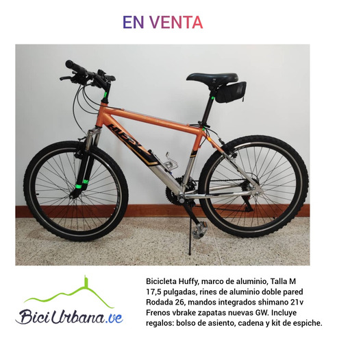 Bicicleta Huffy Rin 26 Componentes Shimano  (Reacondicionado)