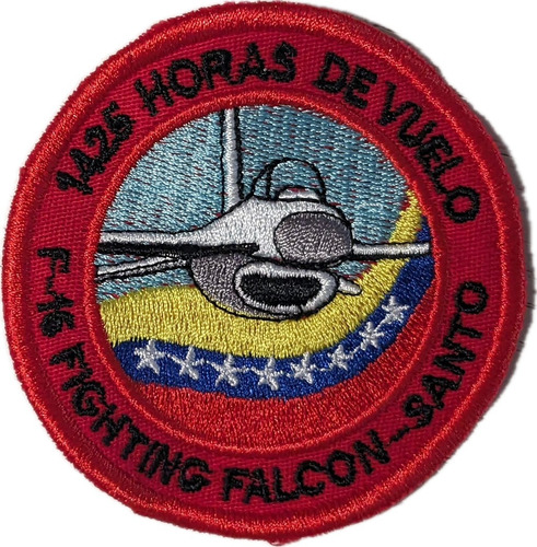 Parche Fuerza Aerea Venezolana F 16  1425 Horas De Vuelo