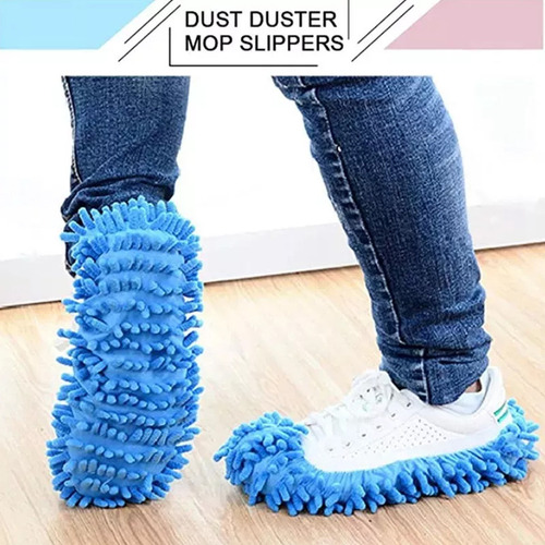 12 Fundas De Pantuflas Multiusos Para Fregar El Suelo