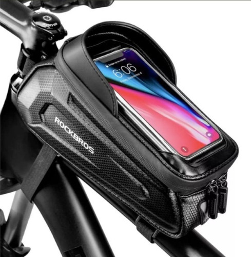 Bolso Alforja Bicicleta Porta Celular Impermeable Estuche