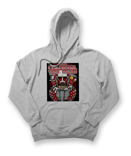 Sudadera Hoddie Anime Attack On Titan Colossal Crunch Cereal