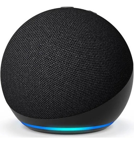 Amazon Echo Dot 5th Gen Com Assistente Virtual Alexa Azul Cor Charcoal