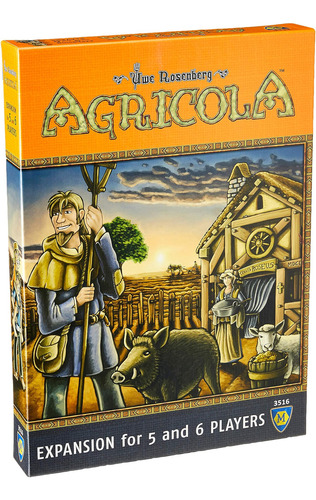 Juego De Mesa Agricola: Extensión De 5-6 Jugadores