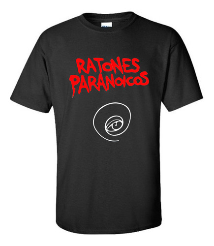 Remera De Los Ratones Paranoicos, Rock