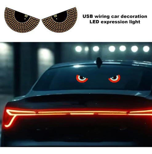 Para Luz Led Eyes Automóviles Luces Led Eyes Par
