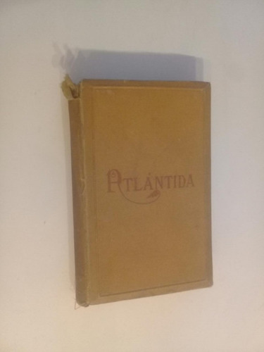Verdaguer La Atlantida Edicion Catalan - Español 1886 Poema (Usado)