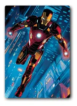 Comprar Quadro Homem De Ferro Pop Art Marvel Mdf 20x14cm
