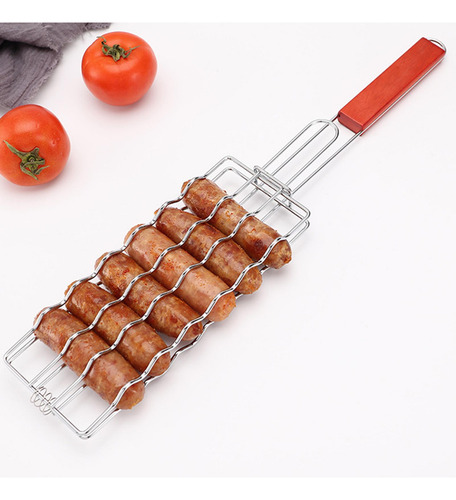 Cesta Para Asar Perritos Calientes, Cesta Para Asar Kabob