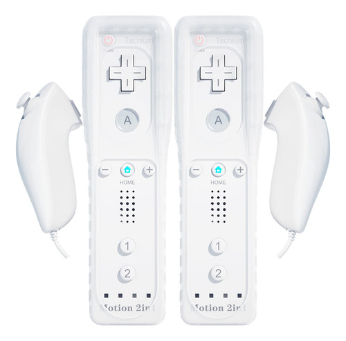 2 Pack Wii Remote Con Wii Motion Plus Inside | Controlador S