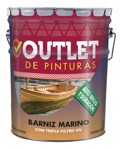 Barniz Super Marino Triple Filtro Uv 20 Lts Exterior