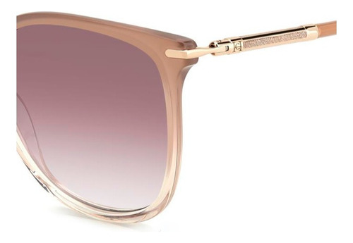 Lentes Solares Carolina Herrera Her0229/s Fwm Nude Lente Gradient Brown Diseño Solar