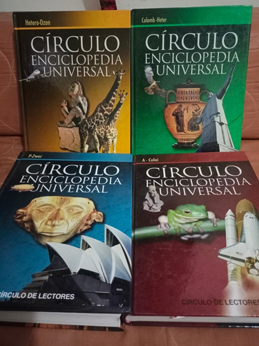 Circulo Enciclopedia Universal 4 Tomos