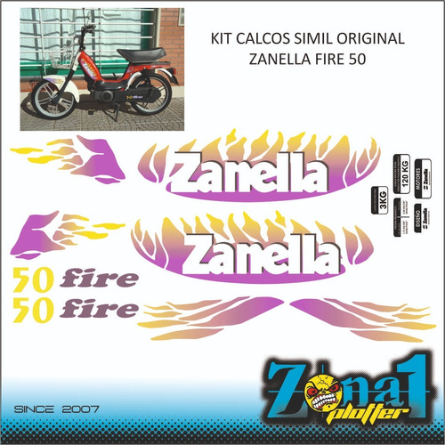 Kir Calcos Zanella Fire 50
