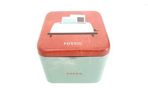 Caixa Estojo Fossil Warm Memories Relógio Seminova Original