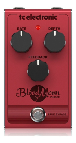Pedal Tc Electronic Blood Moon Phaser Estilo Vintage Filtro