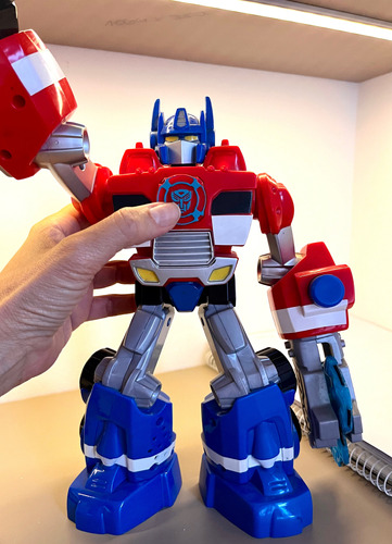 Muñeco Transformers Optimus Prime C Sonidos/luces 30 Cm Alto