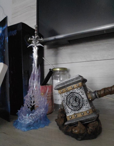 Figura Espada Frostmourne Agonia Escarcha World Of Warcraft