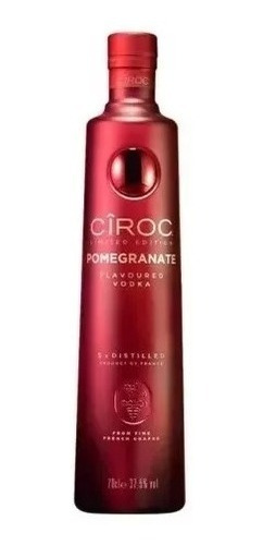 Ciroc Roma Pomegranate Vodka Garrafa 700ml - Edição Limitada