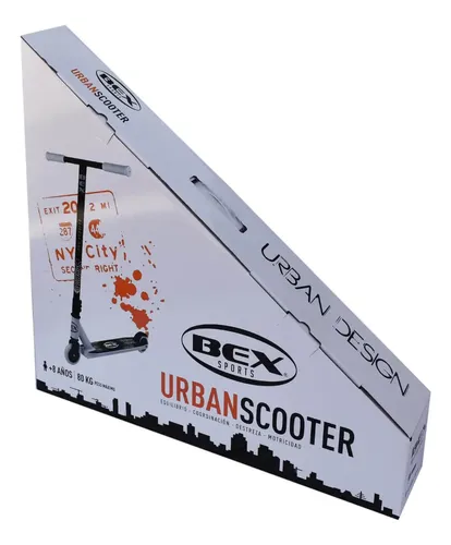 Scooter Bex Scooter De Salto 84 Cms Gris Bex Gris | Cuotas sin interés