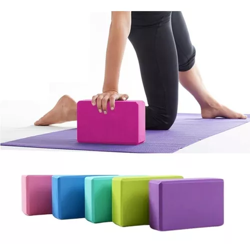 Ladrillo De Yoga De 2 Piezas + Pelota De Equilibrio De Yoga - Temu