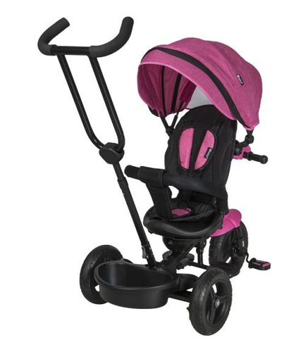 Imagen 2 de 5 de Triciclo Paseador Con Asiento Giratorio Ebaby