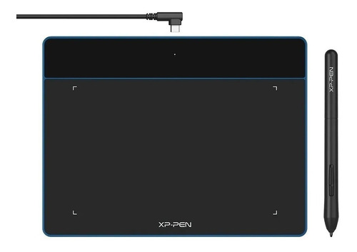 Imagen 1 de 8 de Tableta Gráfica Digitalizadora Xp-pen Deco Fun S Blue
