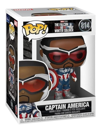 Funko Pop! Falcon And Winter Soldier - Capitan America Sam 